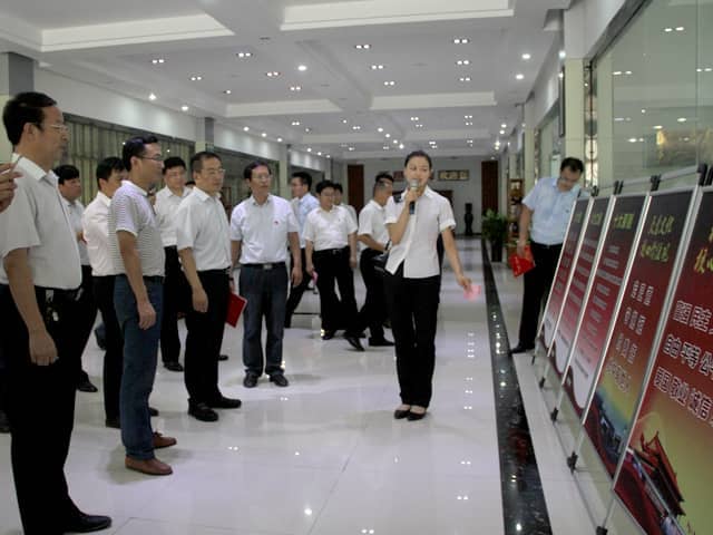 梁山縣委常委、組織部部長(zhǎng)王建一行蒞臨天意機(jī)械調(diào)研