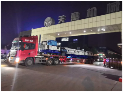年終歲末天意機(jī)械發(fā)貨忙 加班加點為市場！